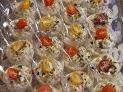 Le Bistrot de St Jean : Buffet verrine de salade de perles aux tomates cocktails